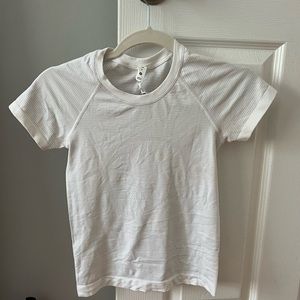 white lululemon race length swiftly tech